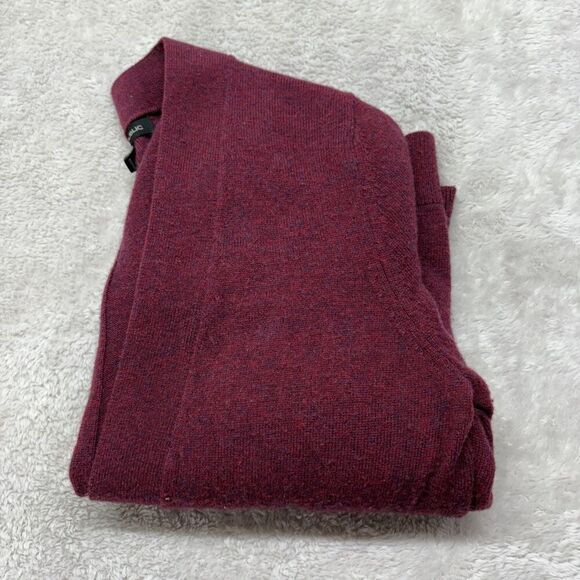 Banana Republic Women’s Open Cardigan Burgundy M Merino Wool Cashmere Blend - Picture 10 of 10